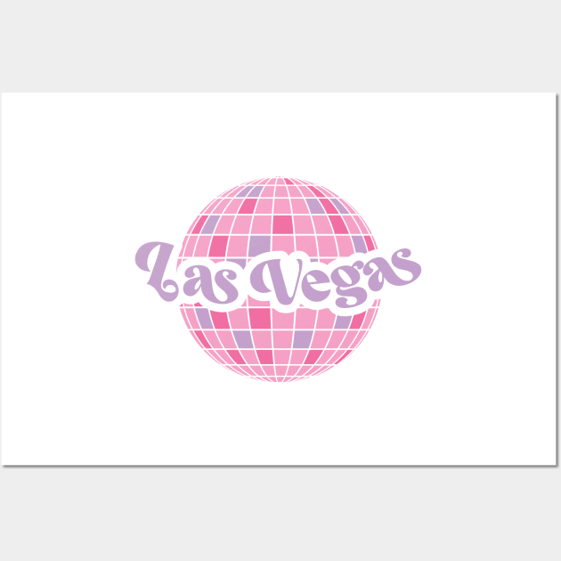 Las Vegas Disco Ball Wall Art by Moon Ink Design